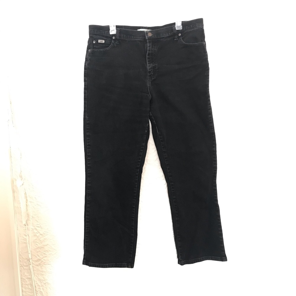 High-waist jeans